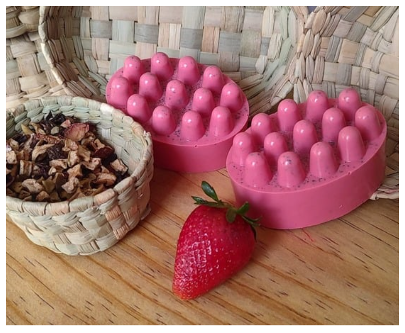 Jabón de Frutos Rojos y Moras