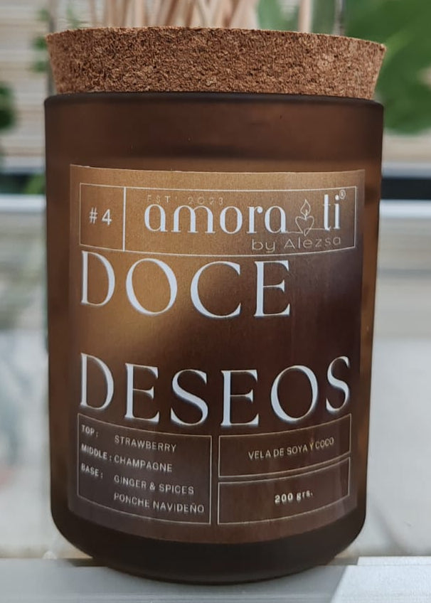 4-Doce Deseos Vela y Ceras para derretir