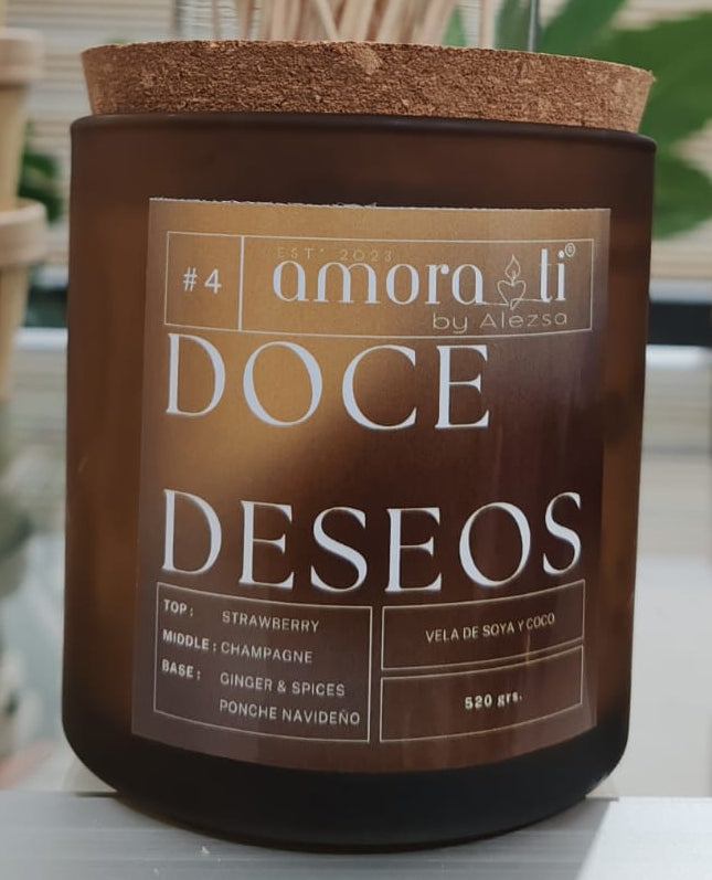 4-Doce Deseos Vela y Ceras para derretir