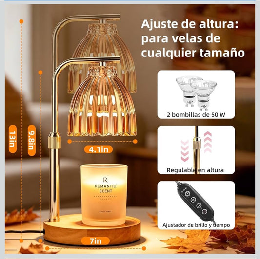 Lámpara Calentador para Velas