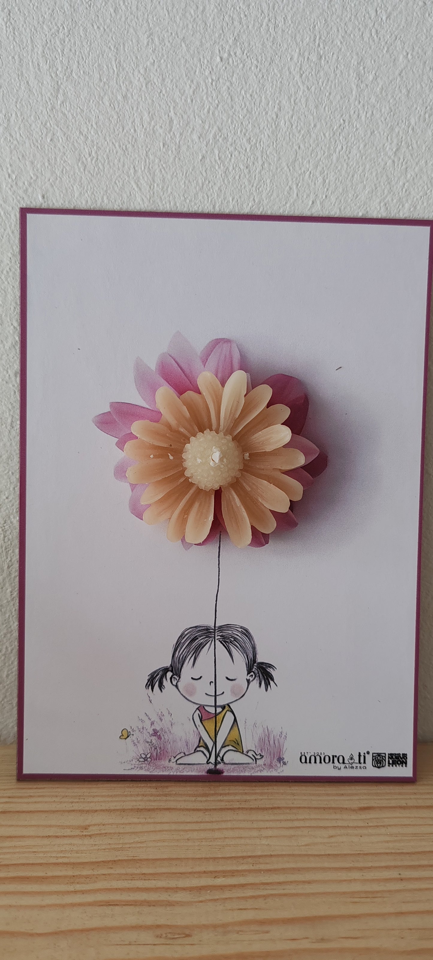 Tarjetitas Vela-Flor