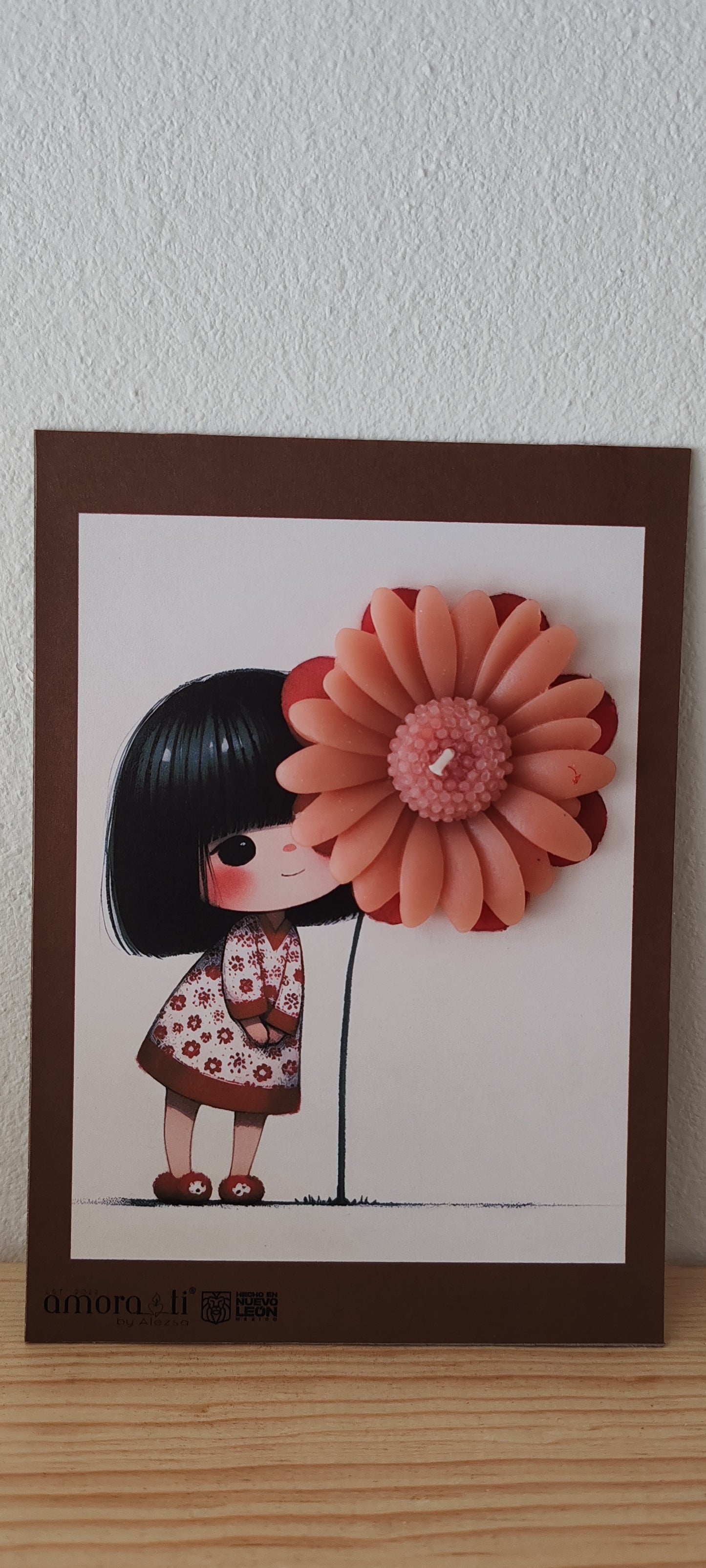 Tarjetitas Vela-Flor