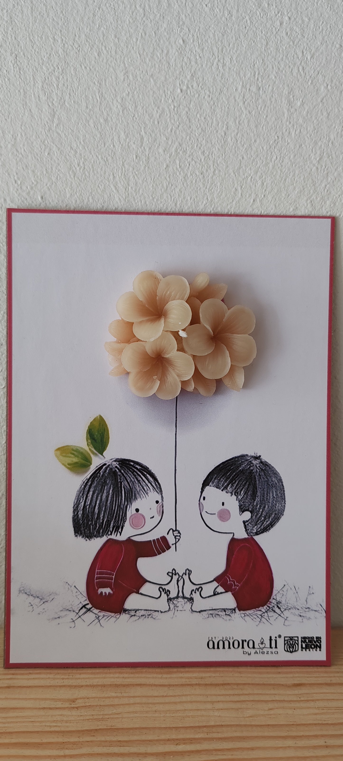 Tarjetitas Vela-Flor