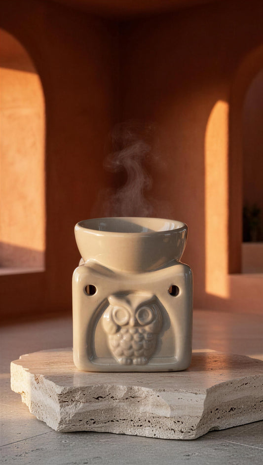 Quemador de cera Búho