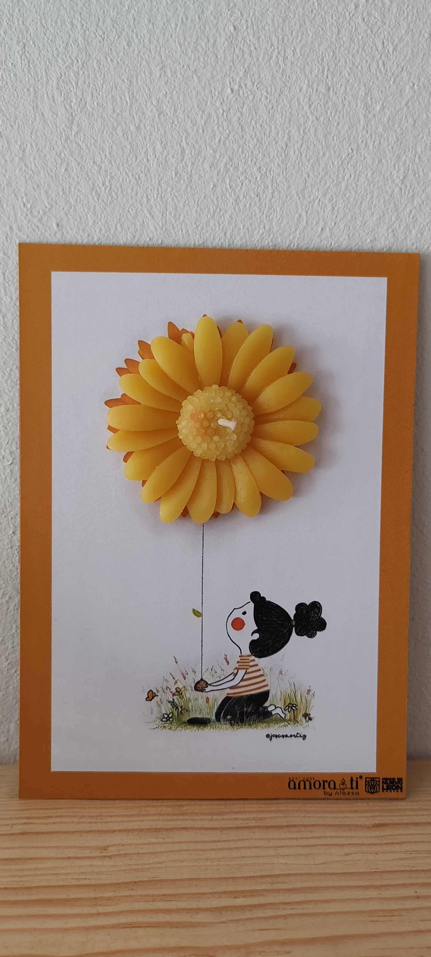 Tarjetitas Vela-Flor